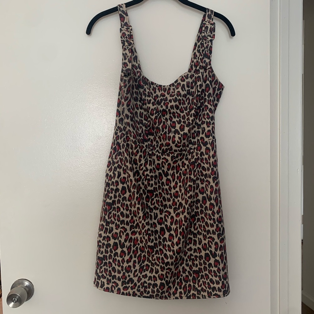 Lioness Leopard Mini Dress